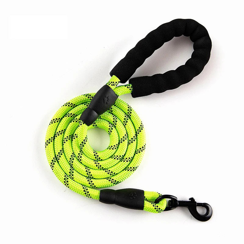 Reflective Dog Lead With Soft Padded Handle