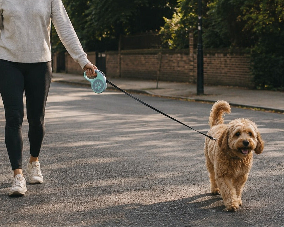 Retractable Dog Lead With Adjustable Length