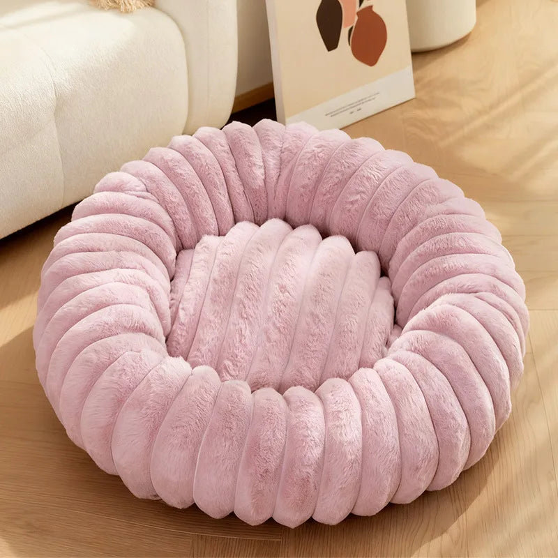 Extra Soft Dog Bed With Rabbit Fur