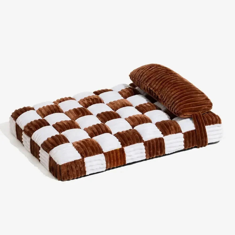 Dog Bed With Pillow