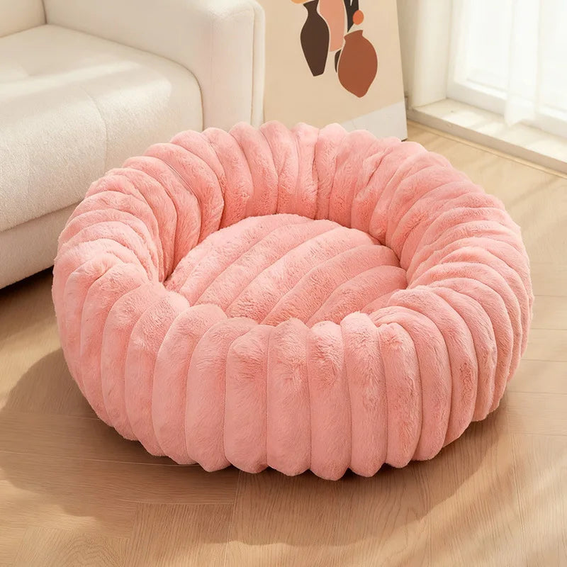 Extra Soft Dog Bed With Rabbit Fur