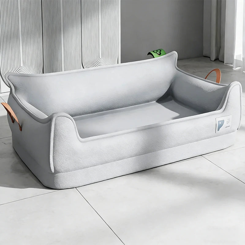 Orthopaedic Leather Dog Bed