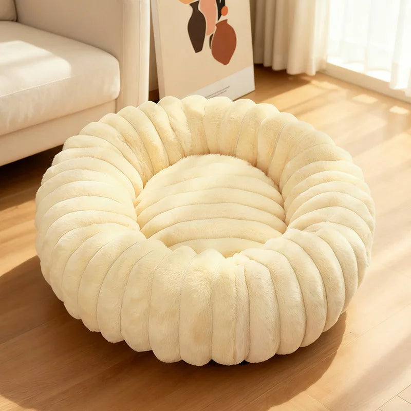 Extra Soft Dog Bed With Rabbit Fur