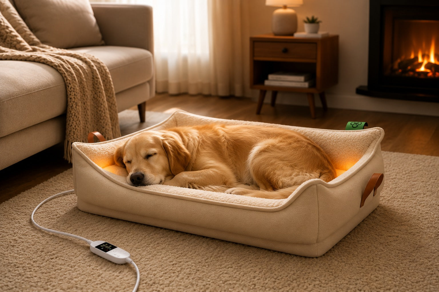 Heated Dog Bed
